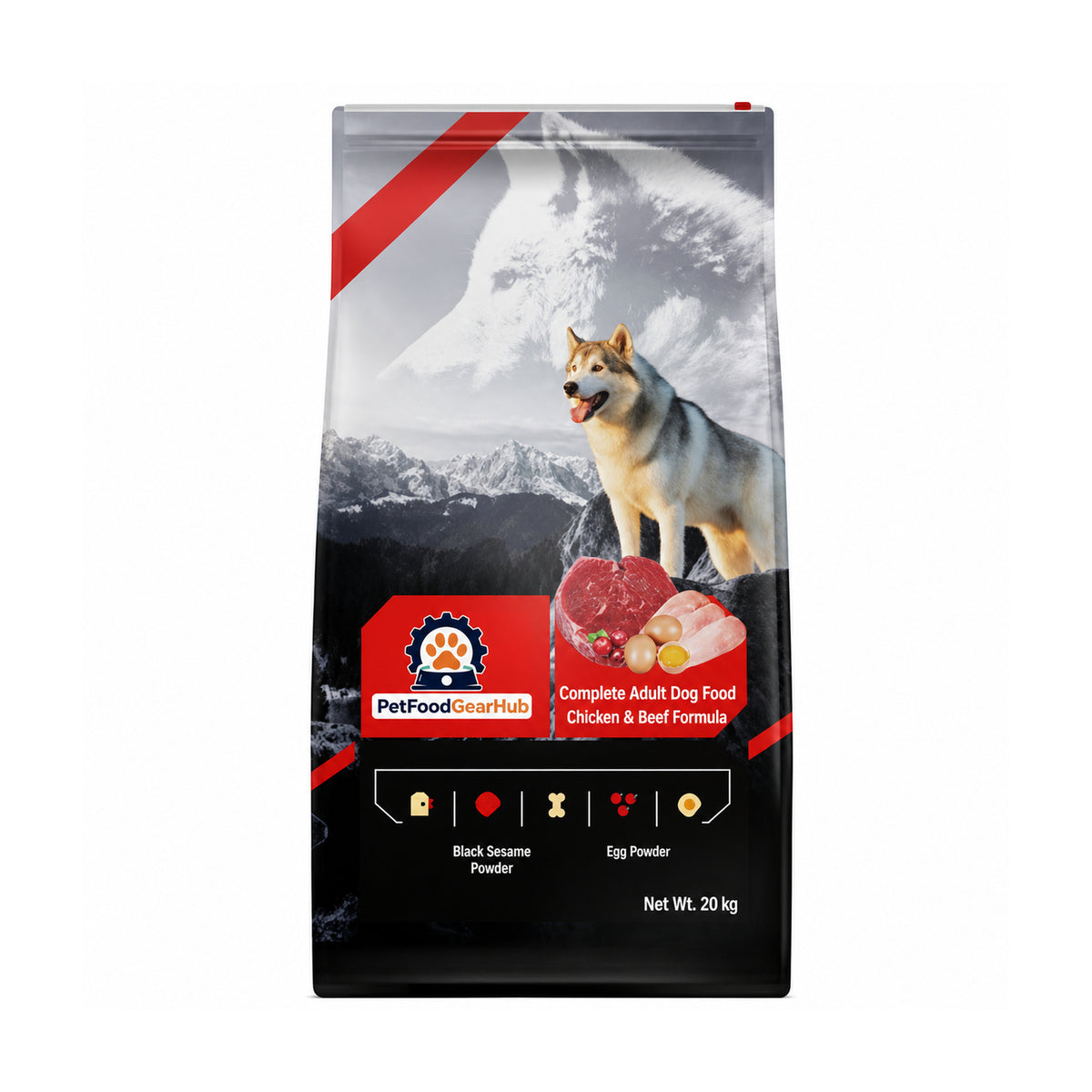 PetFoodGearHub Complete Dog Food – Multiple Formulas & Sizes