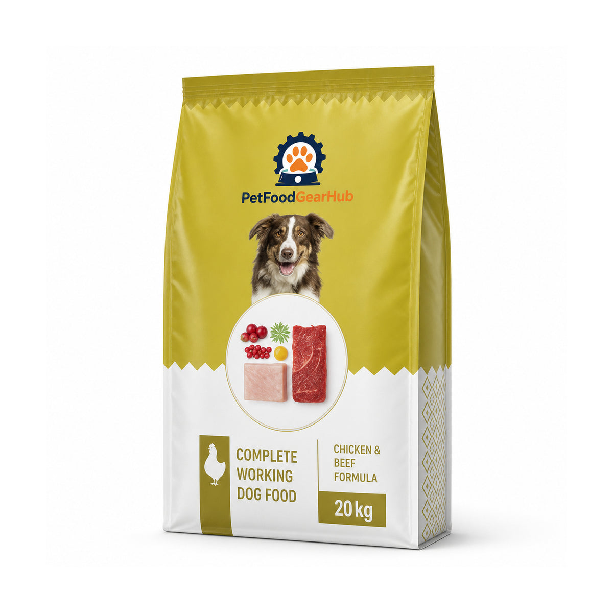 PetFoodGearHub Complete Dog Food – Multiple Formulas & Sizes