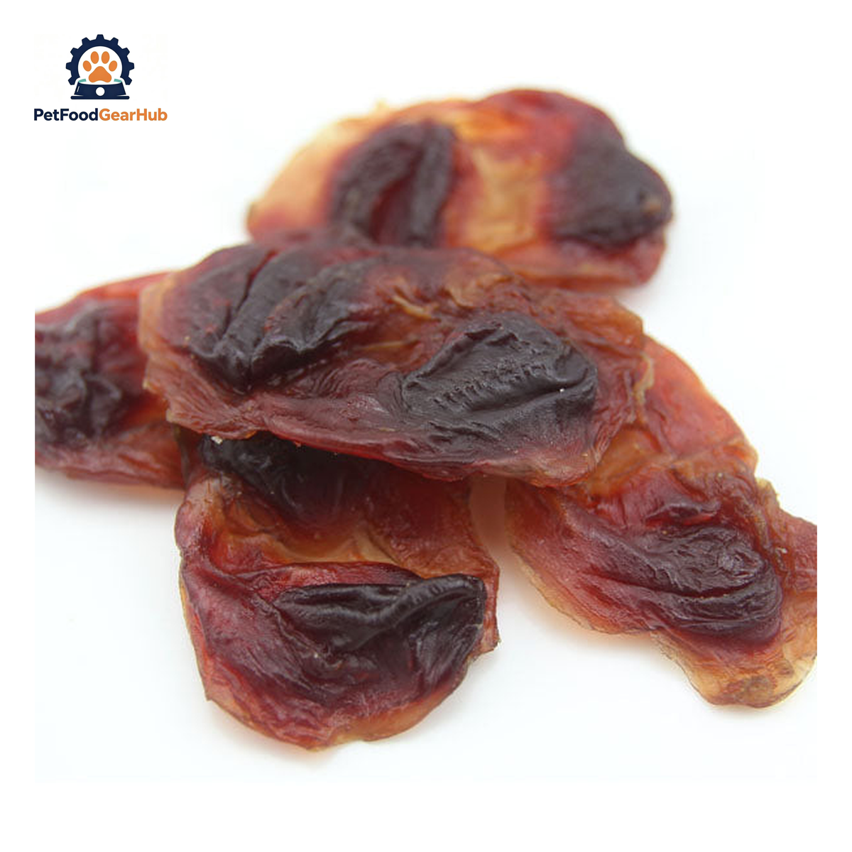 PetFoodGearHub PFGH LSC-71 US soft chicken gizzard wholesale dog snacks - single-ingredient soft chicken gizzard treats for dogs and cats, wholesale and OEM available with 300kg MOQ