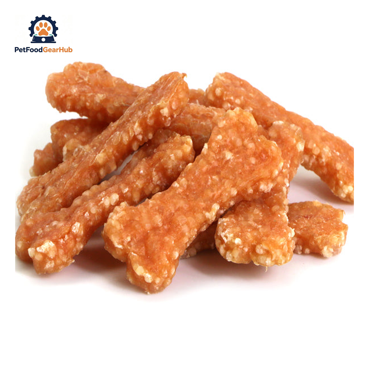 PetFoodGearHub PFGH LSC-63 US chicken with rice bone healthy dog treats - bone-shaped chicken and rice treats for dogs, wholesale and OEM available with 300kg MOQ