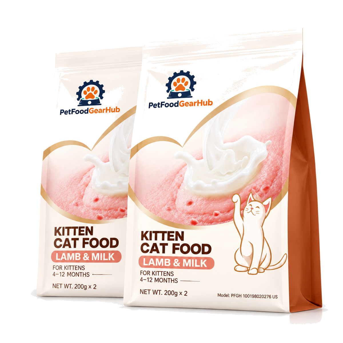 PetFoodGearHub Goat Milk & Chicken Kitten Food, 200 g - PetFoodGearHub product image