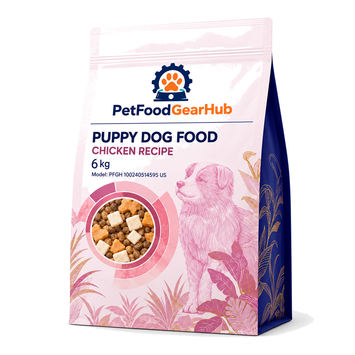 PetFoodGearHub Chicken Puppy Food for Medium & Large Breeds, 6 kg - PetFoodGearHub product image