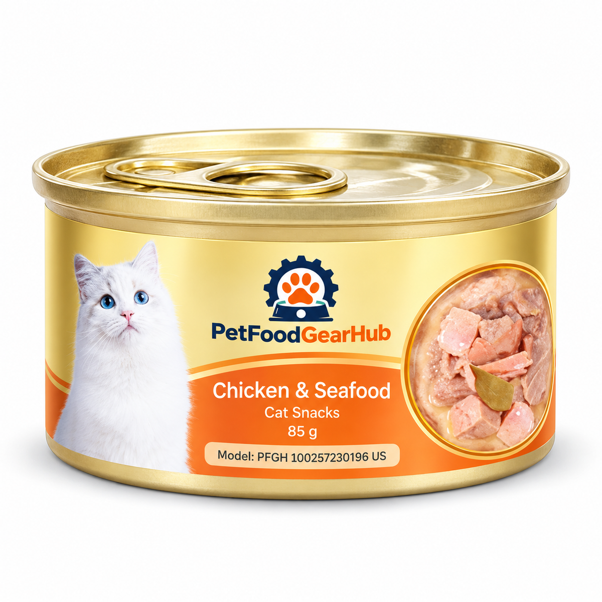 PetFoodGearHub Wet Cat Food Variety Pack, 45 g × 12 Cans - PetFoodGearHub product image