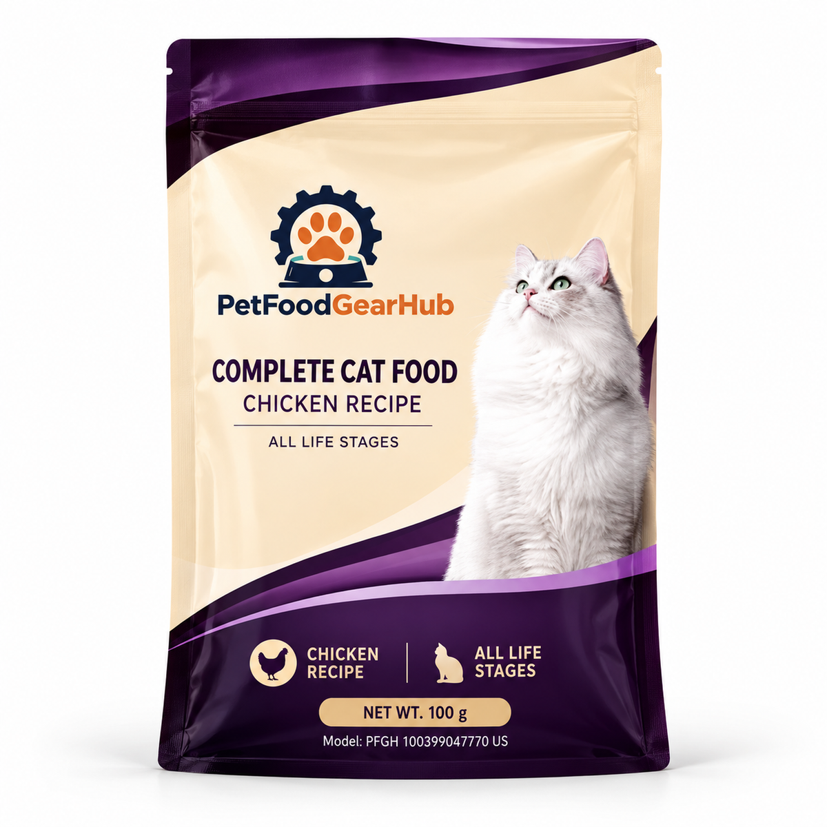 PetFoodGearHub Baked Chicken Cat Food, 2 kg - PetFoodGearHub product image