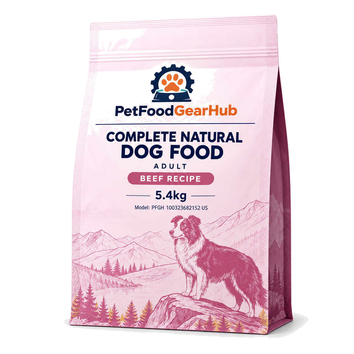PetFoodGearHub Beef Adult Dog Food for Small Breeds, 5.4 kg - PetFoodGearHub product image