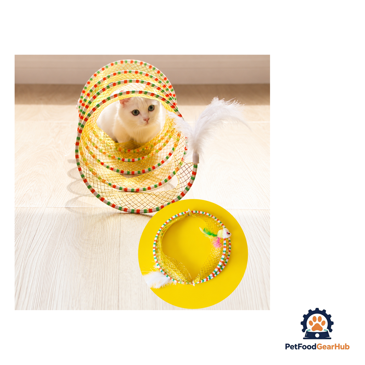 PetFoodGearHub Open Tunnel Cat Toy - product image 6