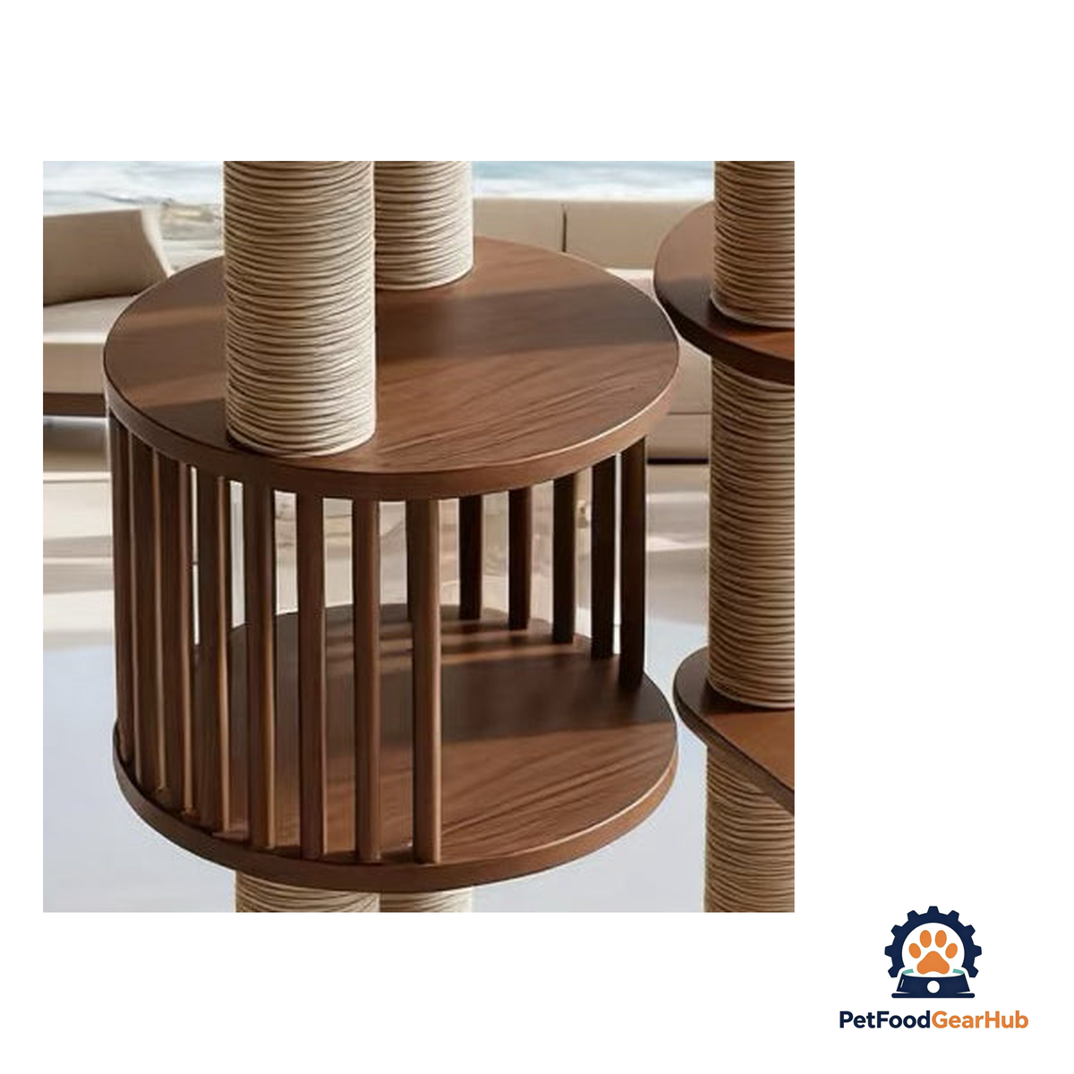 PetFoodGearHub Multi-Tier Cat Tree Tower - product image 12