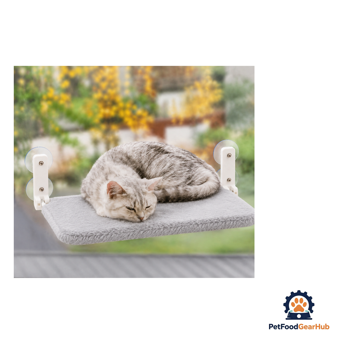 PetFoodGearHub Cat Window Perch Hammock - product image 9