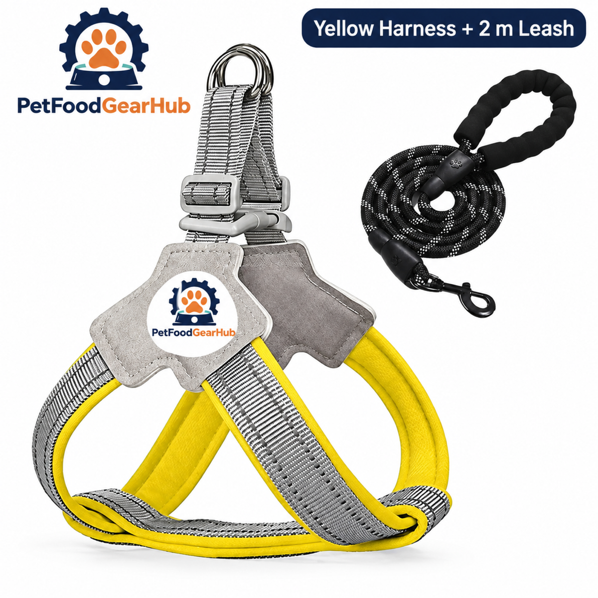 PetFoodGearHub dog harness & leash sets product view