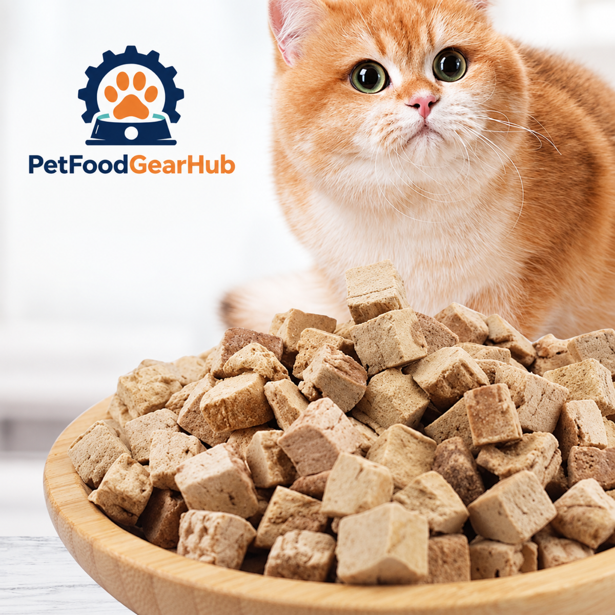 PFGH LSFD-55 US Freeze-Dried Diced Duck Liver Natural Pet Treats – Wholesale Dog & Cat Treats – lifestyle image 2
