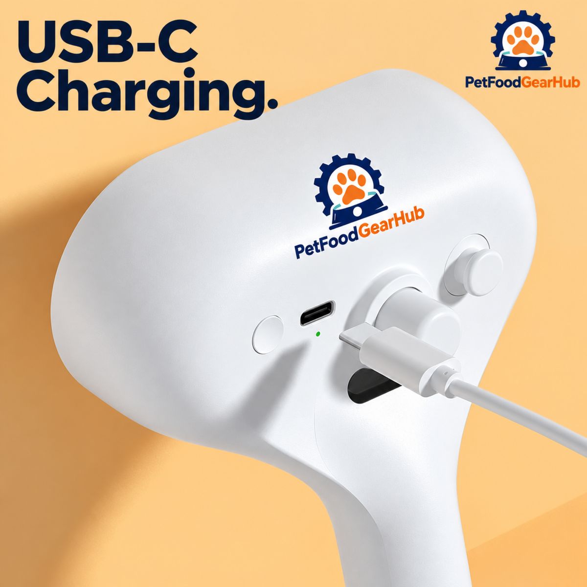 PetFoodGearHub USB-C Charging