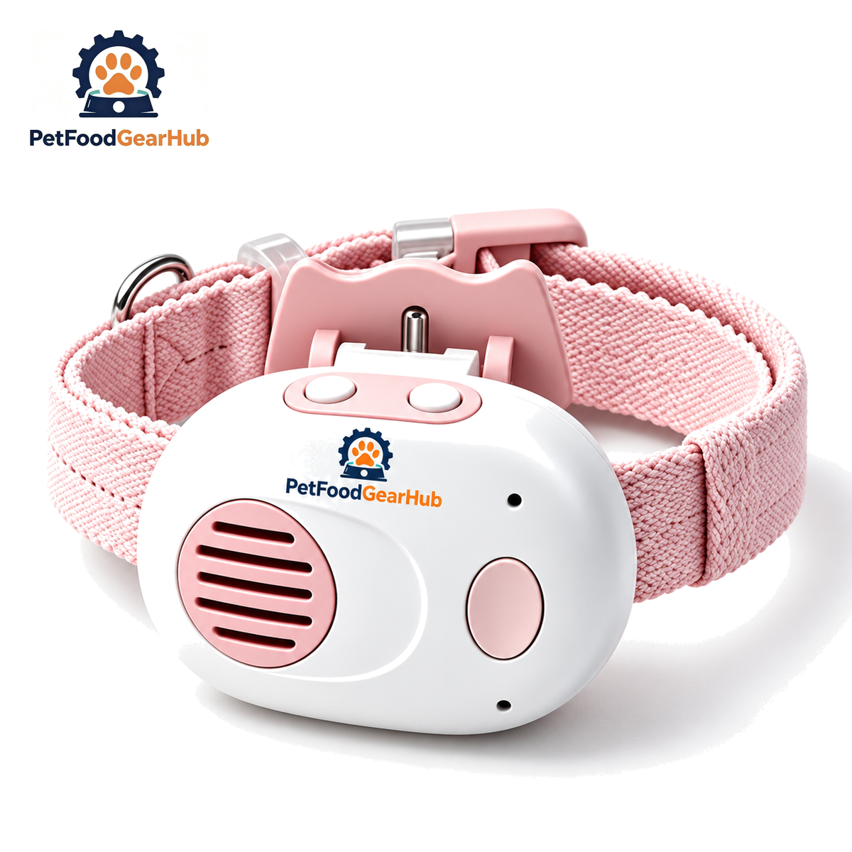 PetFoodGearHub Pet Voice-Response Collar 3.0 — Pink