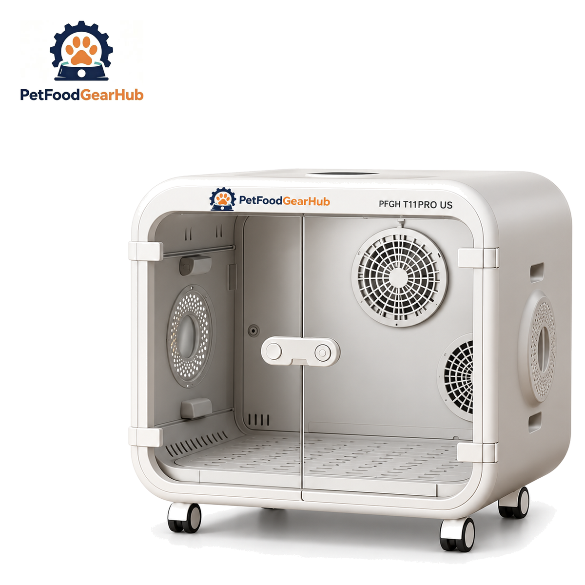 PetFoodGearHub PFGH H9 US Smart Pet Dryer Box — PFGH T11PRO US, 150 L Triple-Fan, about 20 kg