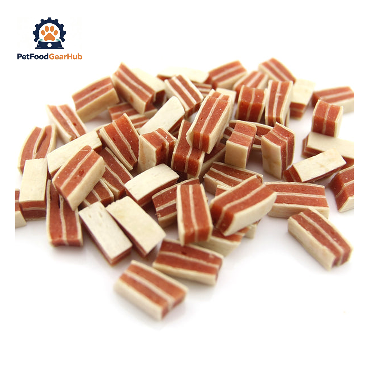 PFGH LSCJ-17 US Chicken and Cod Sandwich Dice OEM Cat Treats – Wholesale Cat Treats product image by PetFoodGearHub