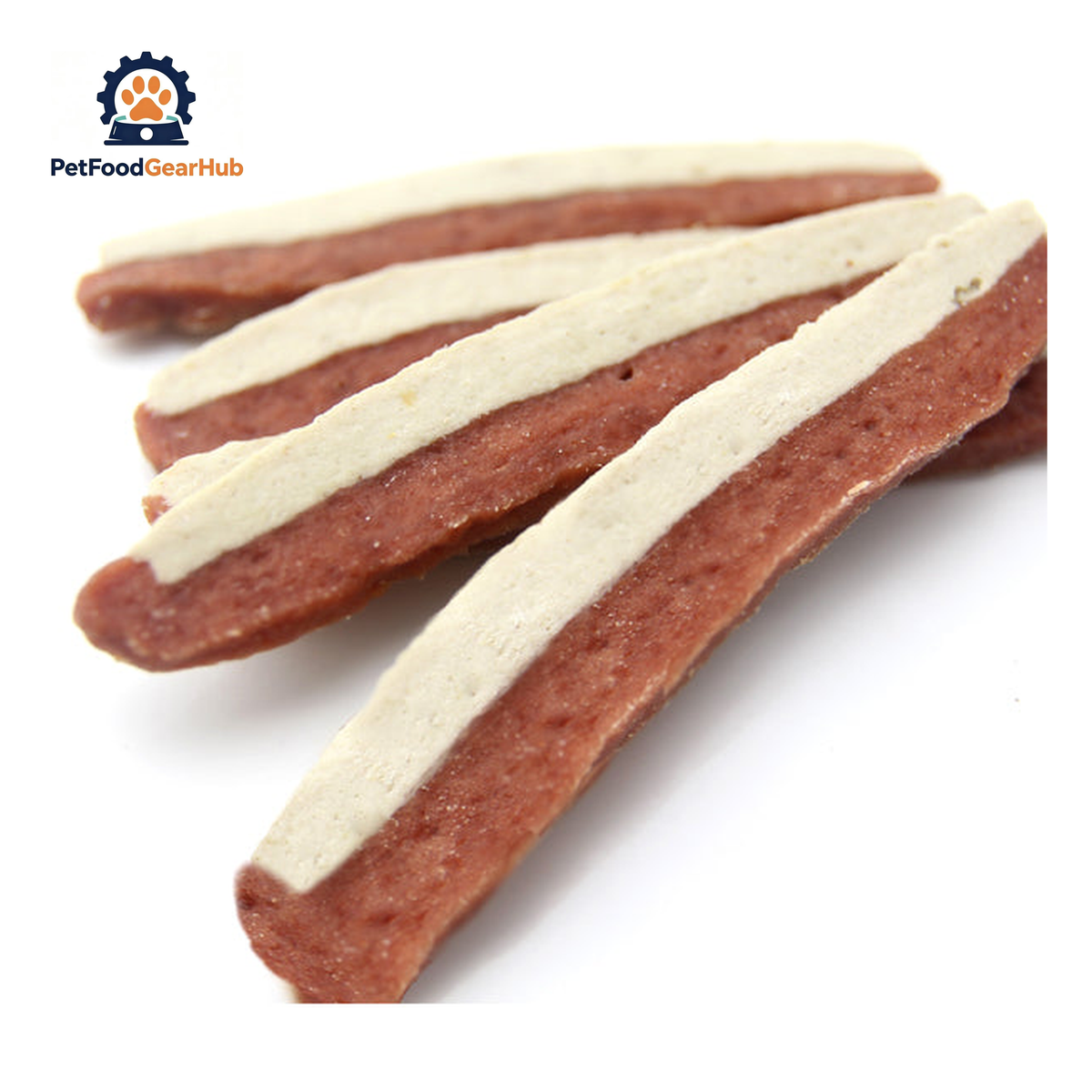 PFGH LSF-14 US Chicken Strip with Salmon Dog Treats – Wholesale Dog Treats product image by PetFoodGearHub