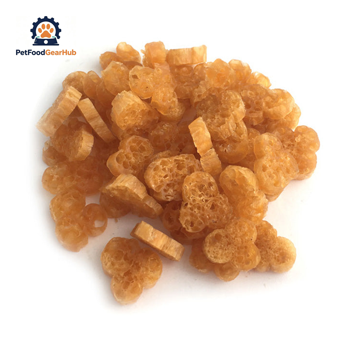 PFGH LSDC-57 US Mini Foaming Chicken Piece Dog Treats – Wholesale Dog Treats product image by PetFoodGearHub