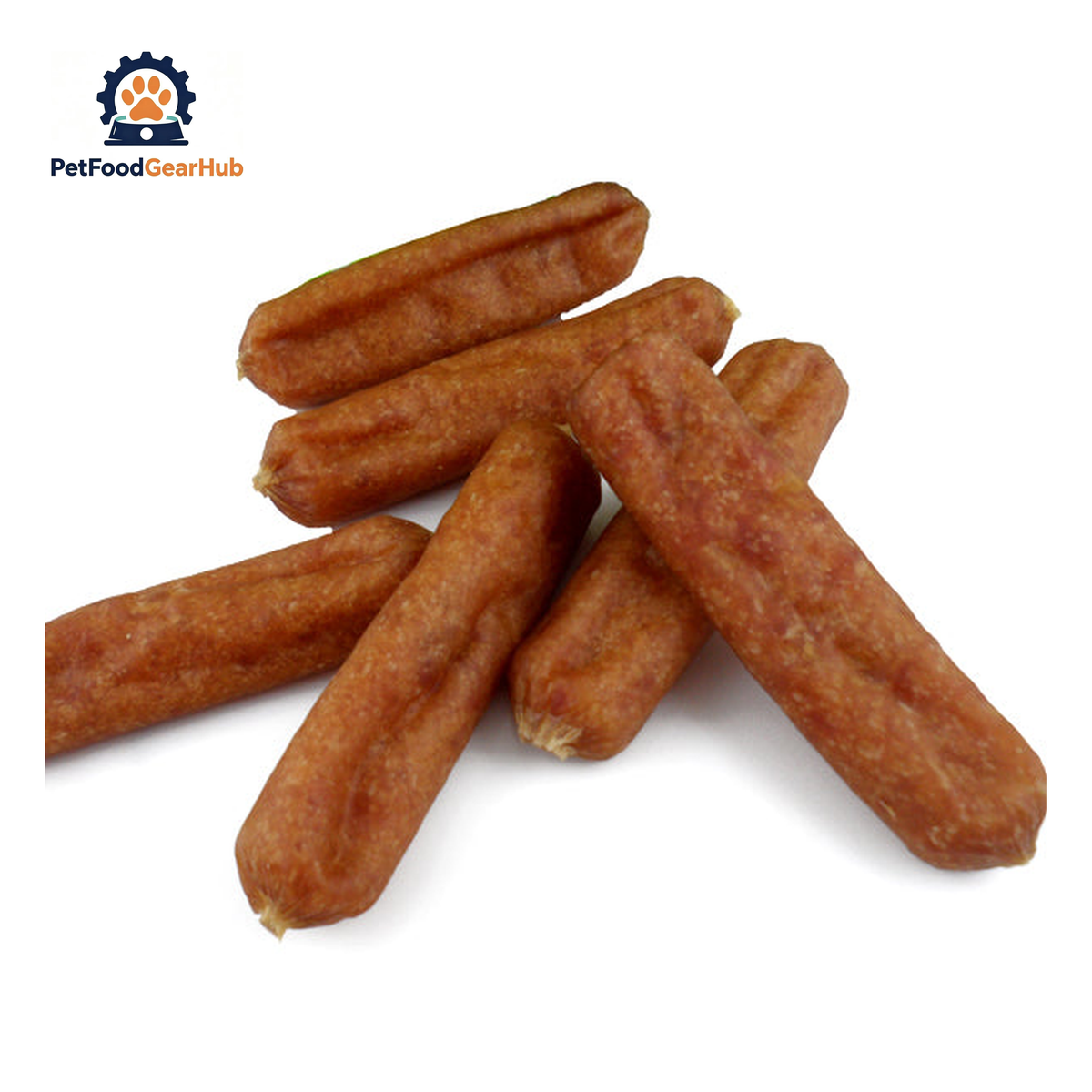 PFGH LSS-07 US Dried Chicken Sausage Dog Treats – Wholesale Dog Treats product image by PetFoodGearHub