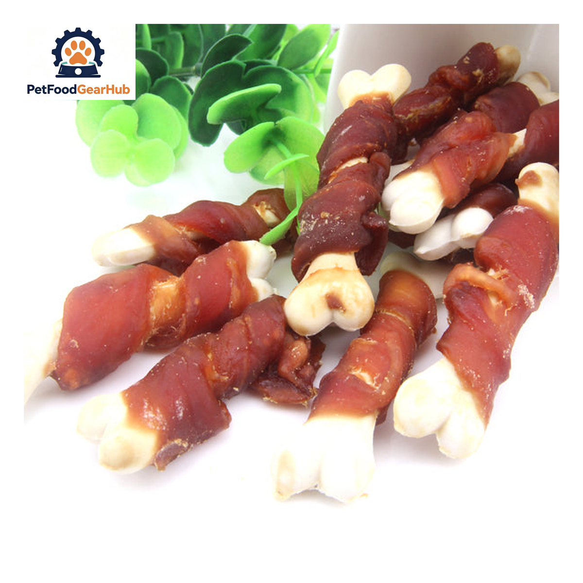 PFGH LSD-07 US Calcium Bone Twined by Duck Wholesale Pet Snacks – Dog & Cat Treats product image by PetFoodGearHub