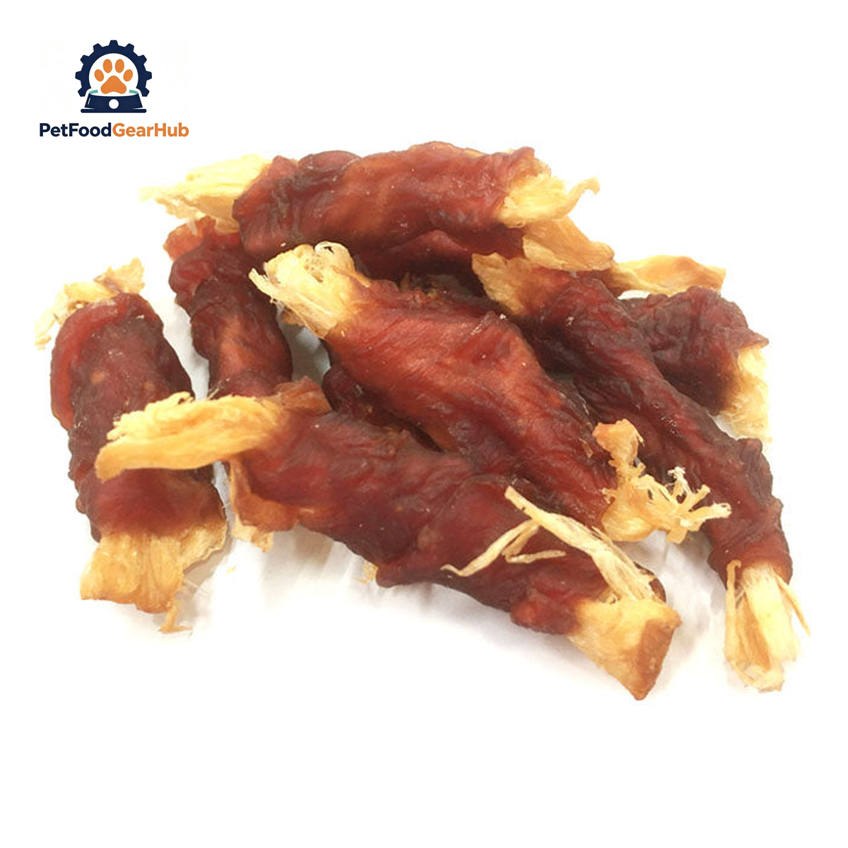 PFGH LSD-22 US Mentai Slice Twined by Duck Dog Treats – Wholesale Dog Treats product image by PetFoodGearHub