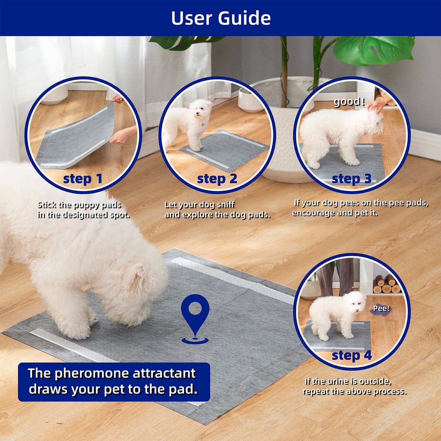 Activated Carbon Puppy Training Pad