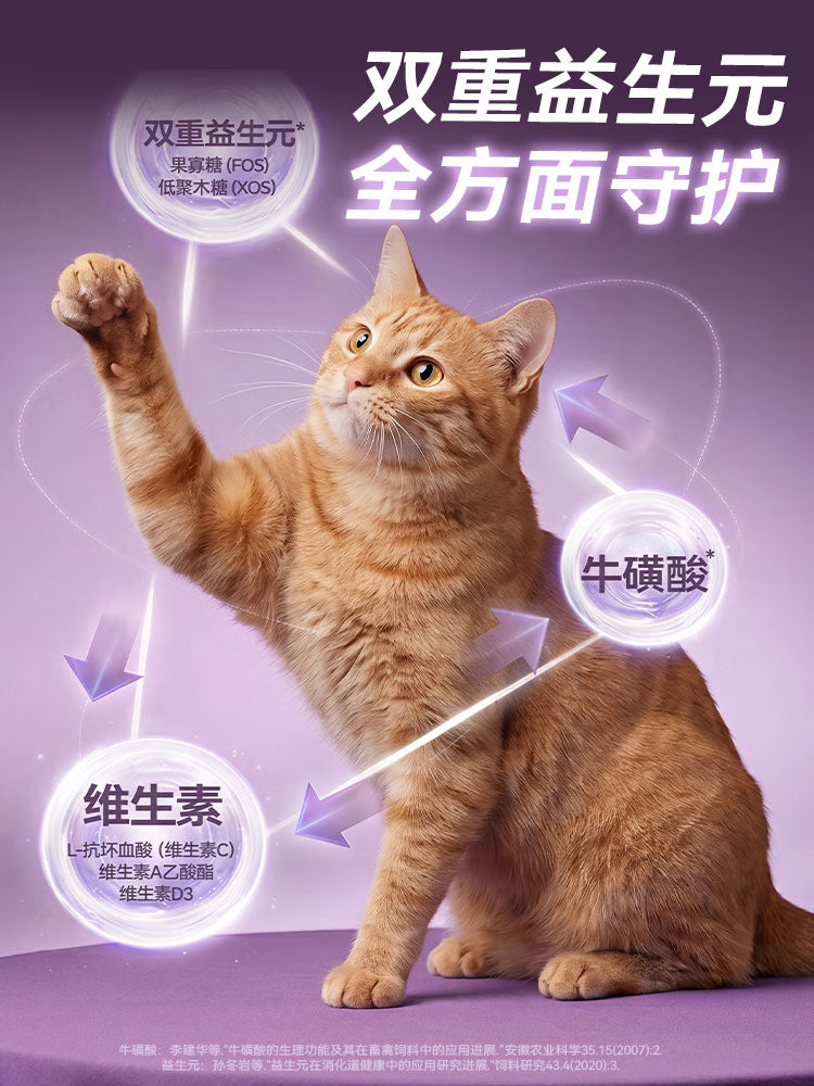 朗仕猫粮 金枪鱼鲜肉配方 成猫幼猫通用型 高蛋白全价猫粮10kg/20斤
