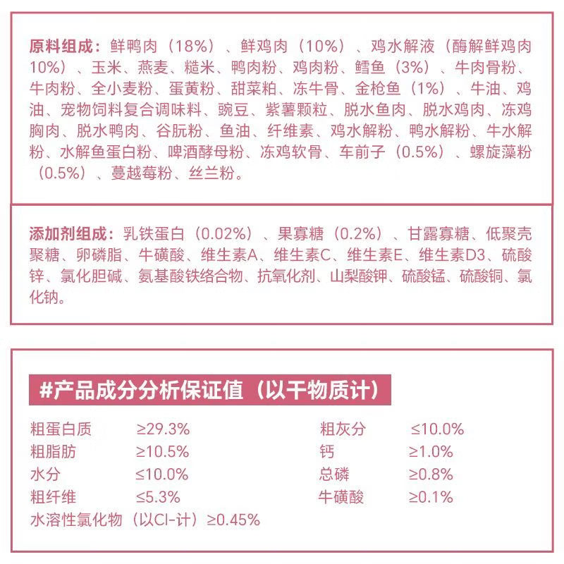 冠邦猫粮通用型全价猫粮成猫幼猫英短美短布偶蓝猫专用 5斤尝鲜装 冠邦全价猫粮【添加乳铁蛋白】