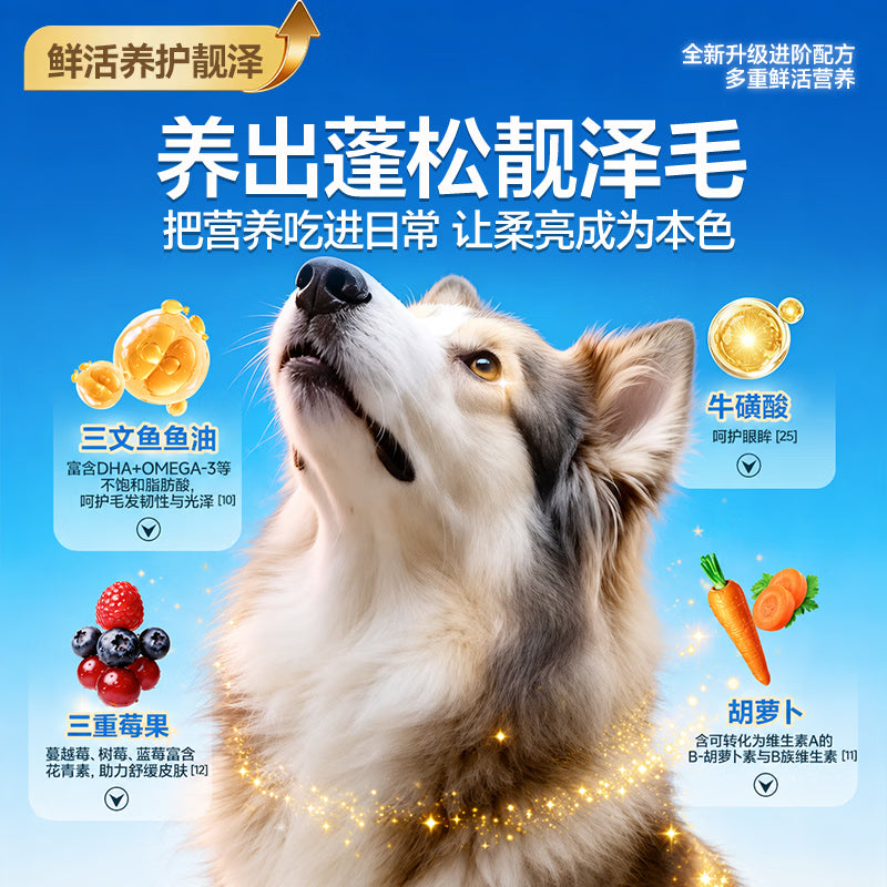 力狼（LILANG）狗粮中大型犬成犬幼犬狗粮40斤装通用边牧金毛拉布拉多 【52%肉含量|升级】鸭肉梨成犬专用20kg