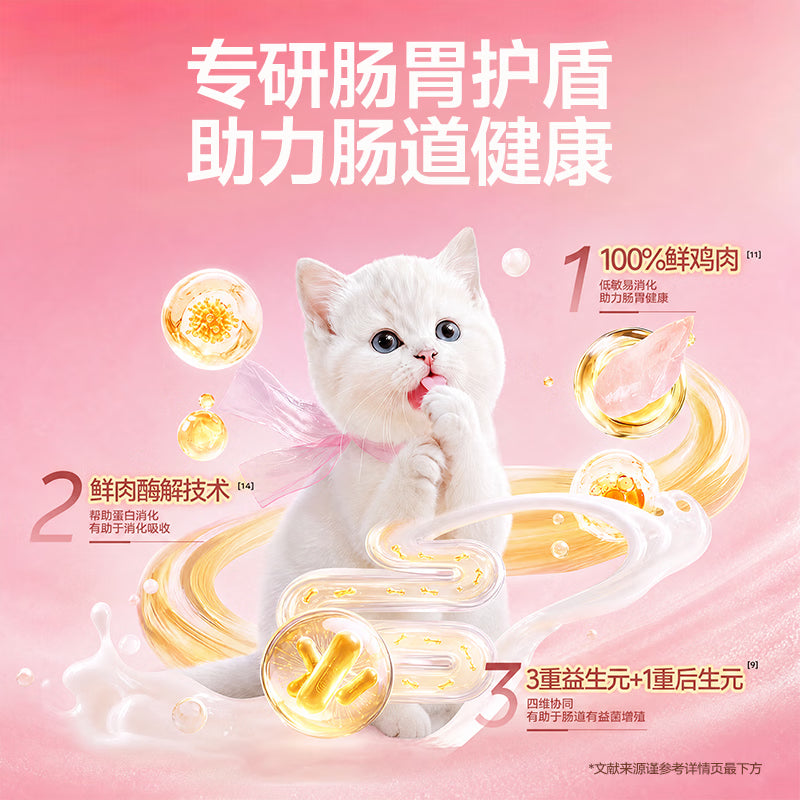 力狼幼猫粮 幼猫1-12月奶糕宠物全价全猫种通用 【升级2.0 | 自护助免疫】 幼猫专用粮2kg