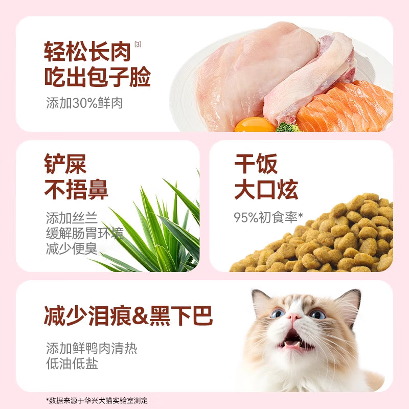 迪尤克猫粮10kg鱼肉味牛肉味猫粮成幼猫通用型全价猫粮美短英短猫粮20斤 鱼肉味10kg