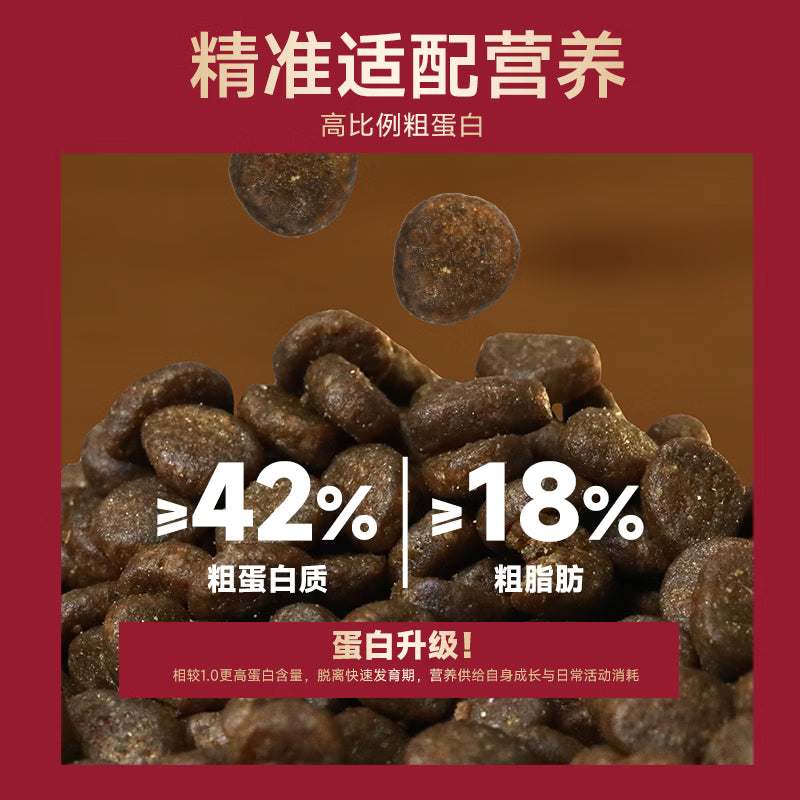 弗列加特猫粮 80%鲜肉含量 全价高肉天然粮 幼猫猫粮鲜鸡肉味2kg