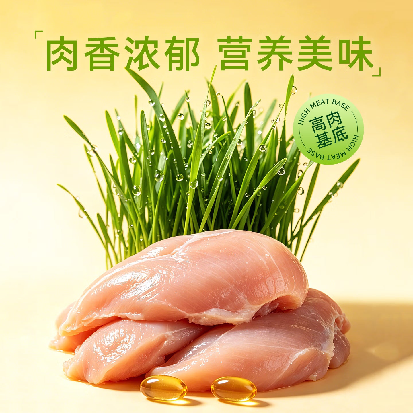 路斯鱼油冻干猫草粒猫咪零食温和排毛 冻干猫草粒25g*2袋
