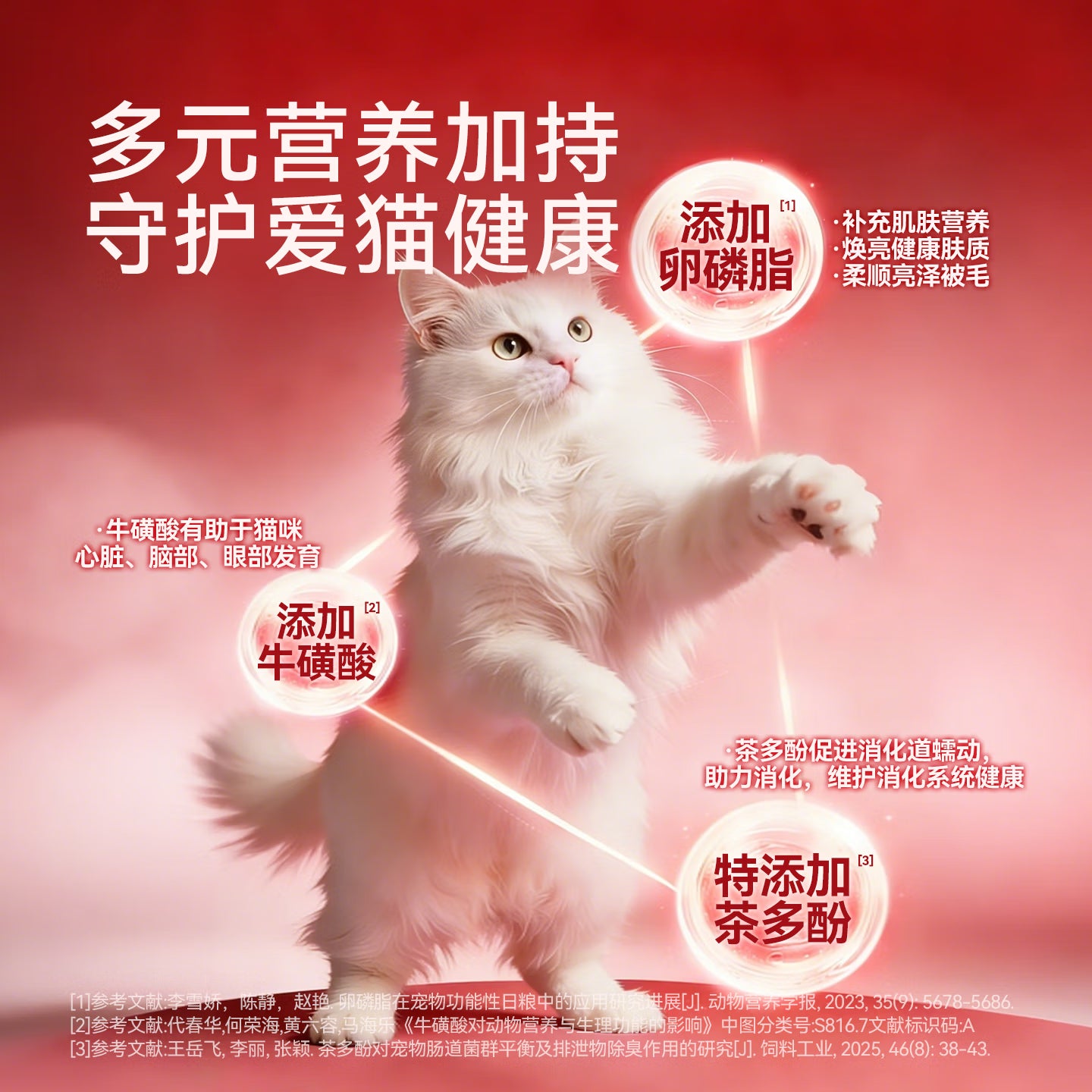 路斯冻干猫粮全价猫粮成猫幼猫全阶段鸡胸肉冻干双拼猫粮 2kg/袋