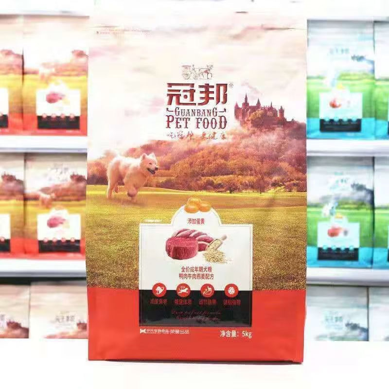 冠邦冠邦狗粮5kg10KG20斤全犬种奶糕成犬幼犬贵宾顽皮泰迪犬通用型 高品质犬粮5KG(厂直销)送试吃