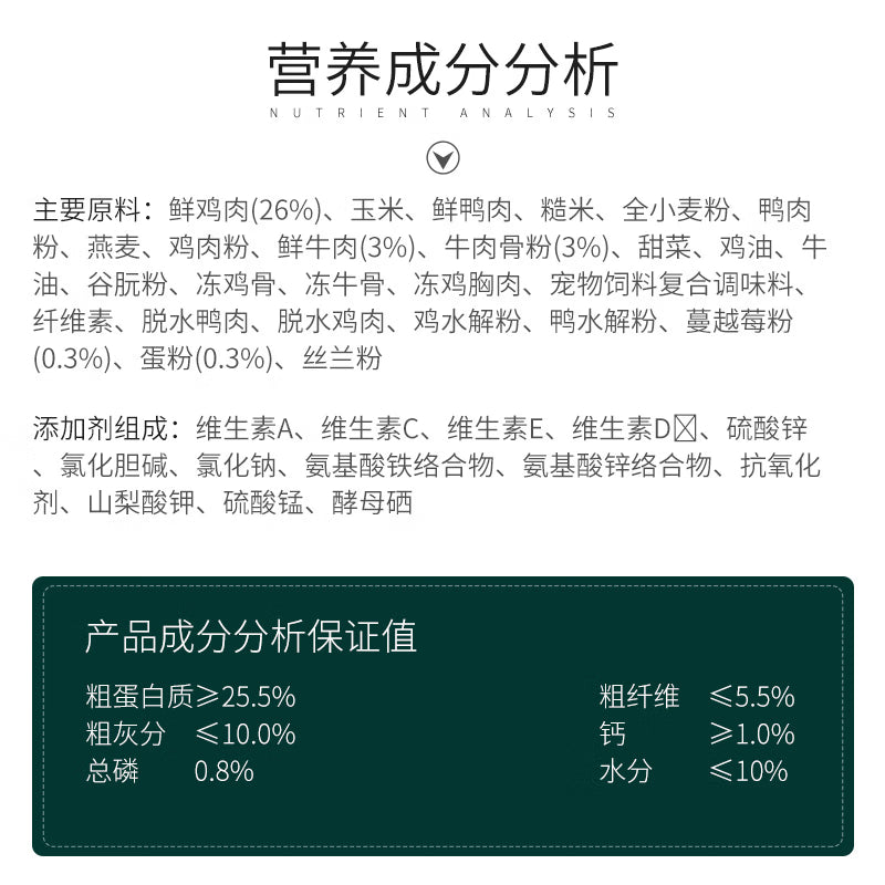 力狼（LILANG）狗粮 边牧金毛柯基拉布拉多中大型通用型成犬狗粮40斤 成犬粮20kg