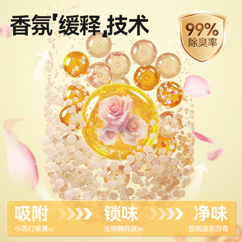 奥丁猫砂 乌木玫瑰1.25kg*4包 植物纯木薯猫砂 强吸水不粘底易结团