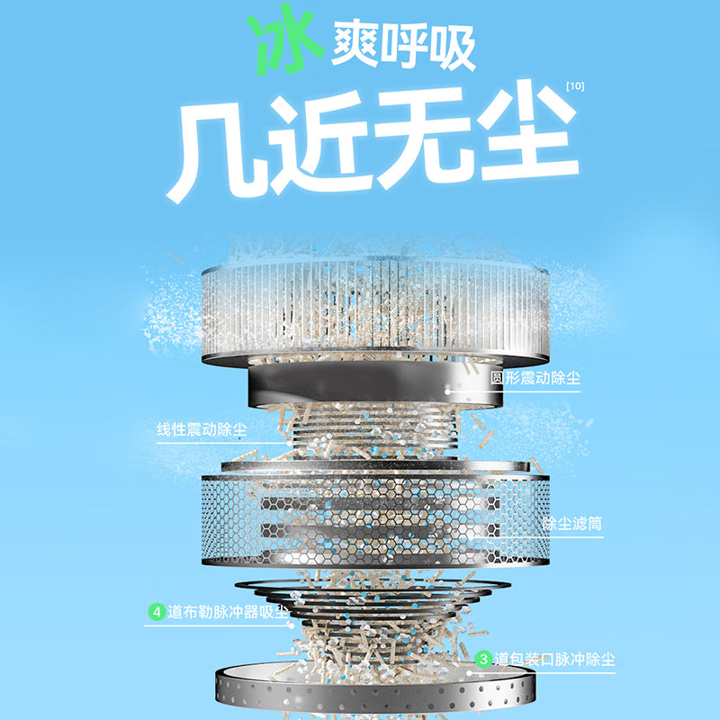 奥丁猫砂 云芽茉莉2Kg*6 植物木薯豆腐混合砂 除臭不粘底强吸水易结团