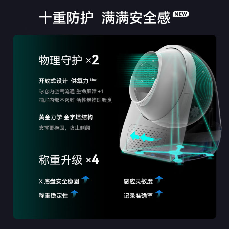 CATLINK全自动智能猫砂盆特大号猫厕所电动铲屎机猫砂机