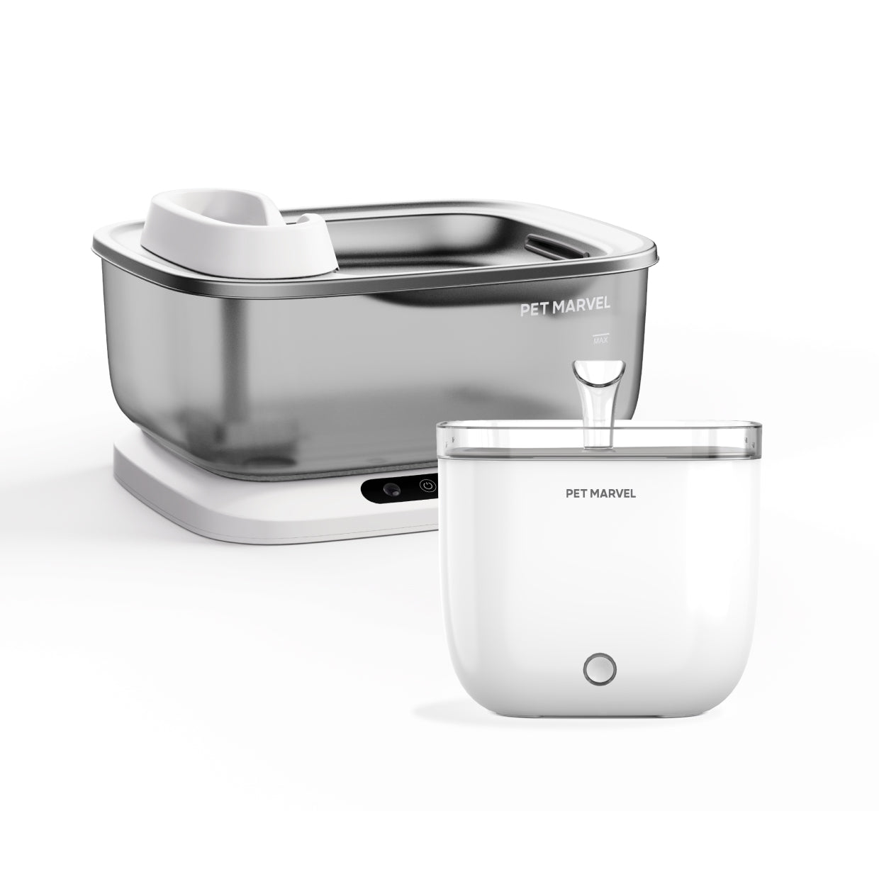 Cordless Dog Fountain & Faucet-Inspired Fountain Bundle