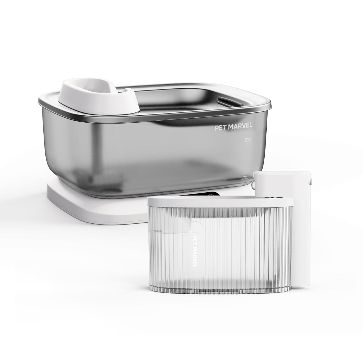 Cordless Dog Fountain & Cat Fountain Bundle