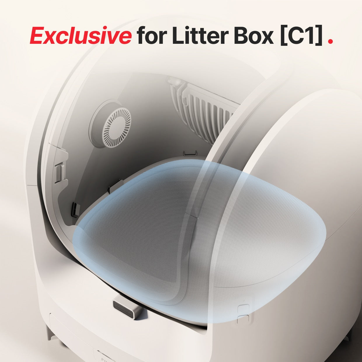 PET MARVEL Smart Litter Box C1 Cat Litter Pad