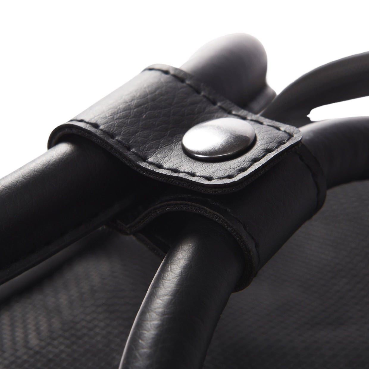 PU leather handle with a button