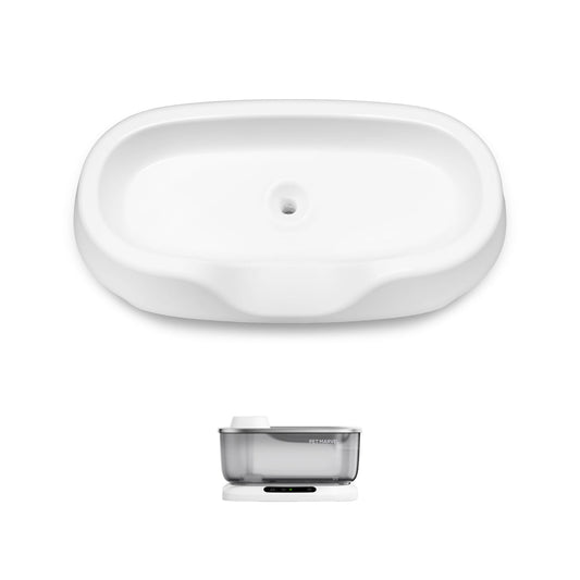 PET MARVEL Water Fountain F2V2 Water Outlet Tray