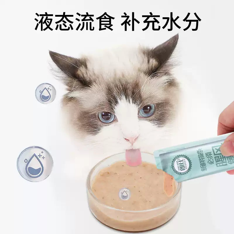 朗仕吸吸猫条幼猫成猫通用猫零食逗猫15g*100支装1.5kg