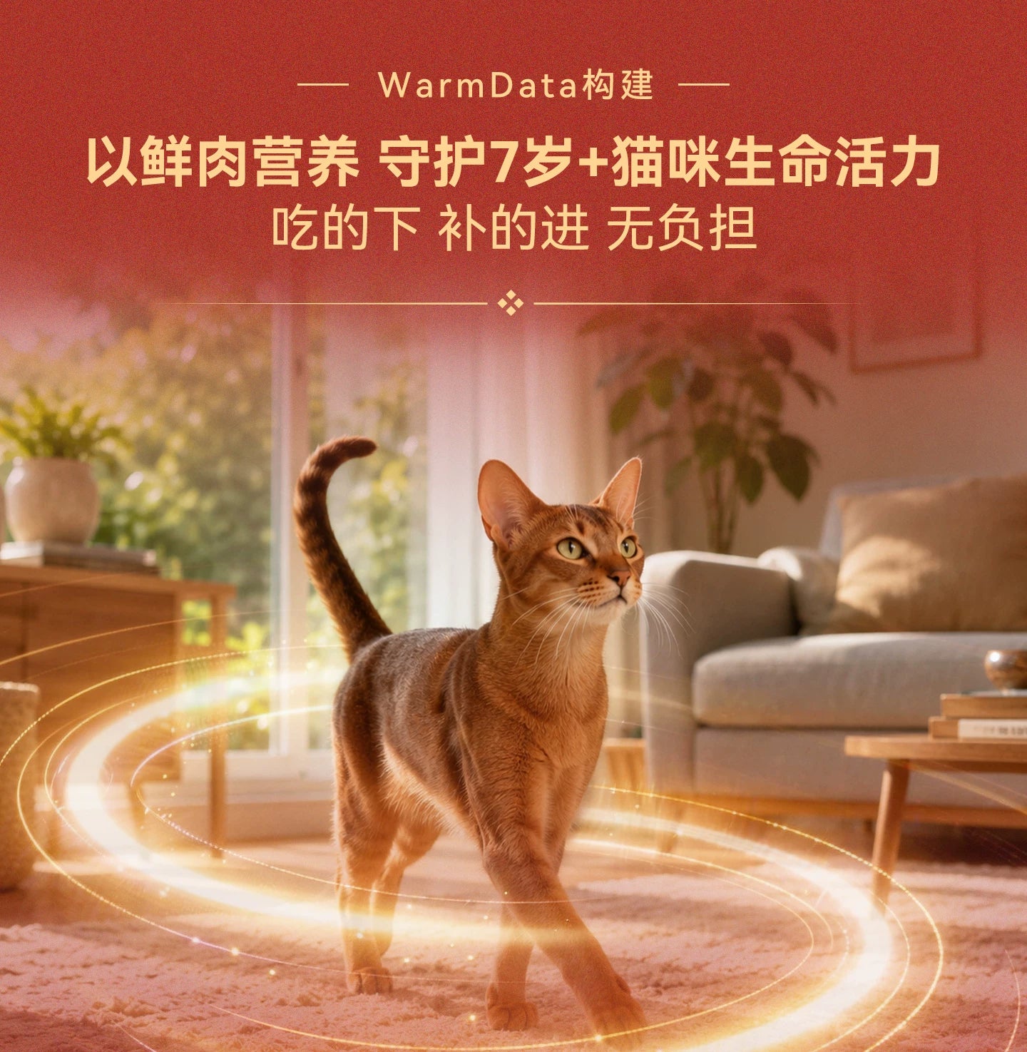 【新品】麦富迪猫粮7岁以上老年猫咪专用原生鲜鸡肉低磷猫粮1.5kg
