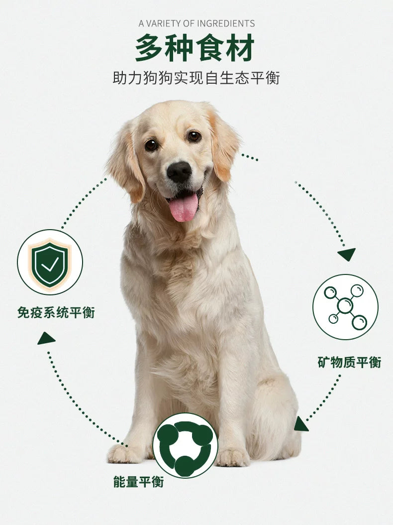 麦富迪全价小型犬肉粒通用20斤装泰迪博美营养森林肉粒成犬粮10kg