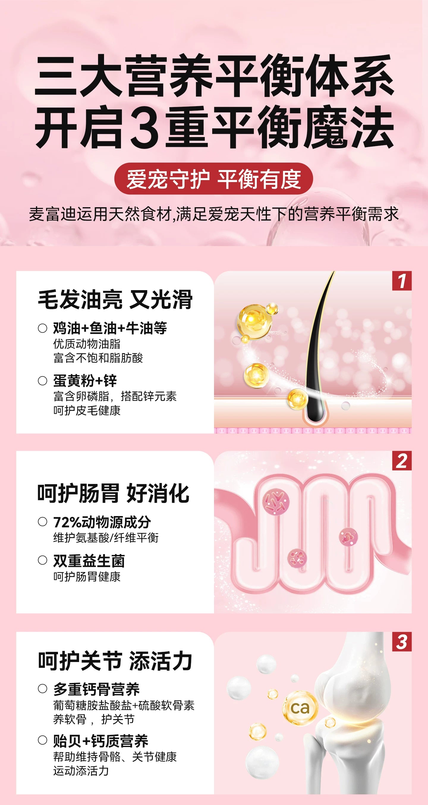 麦富迪狗粮老年犬专用粮小型犬泰迪金毛通用全价成犬冻干双拼