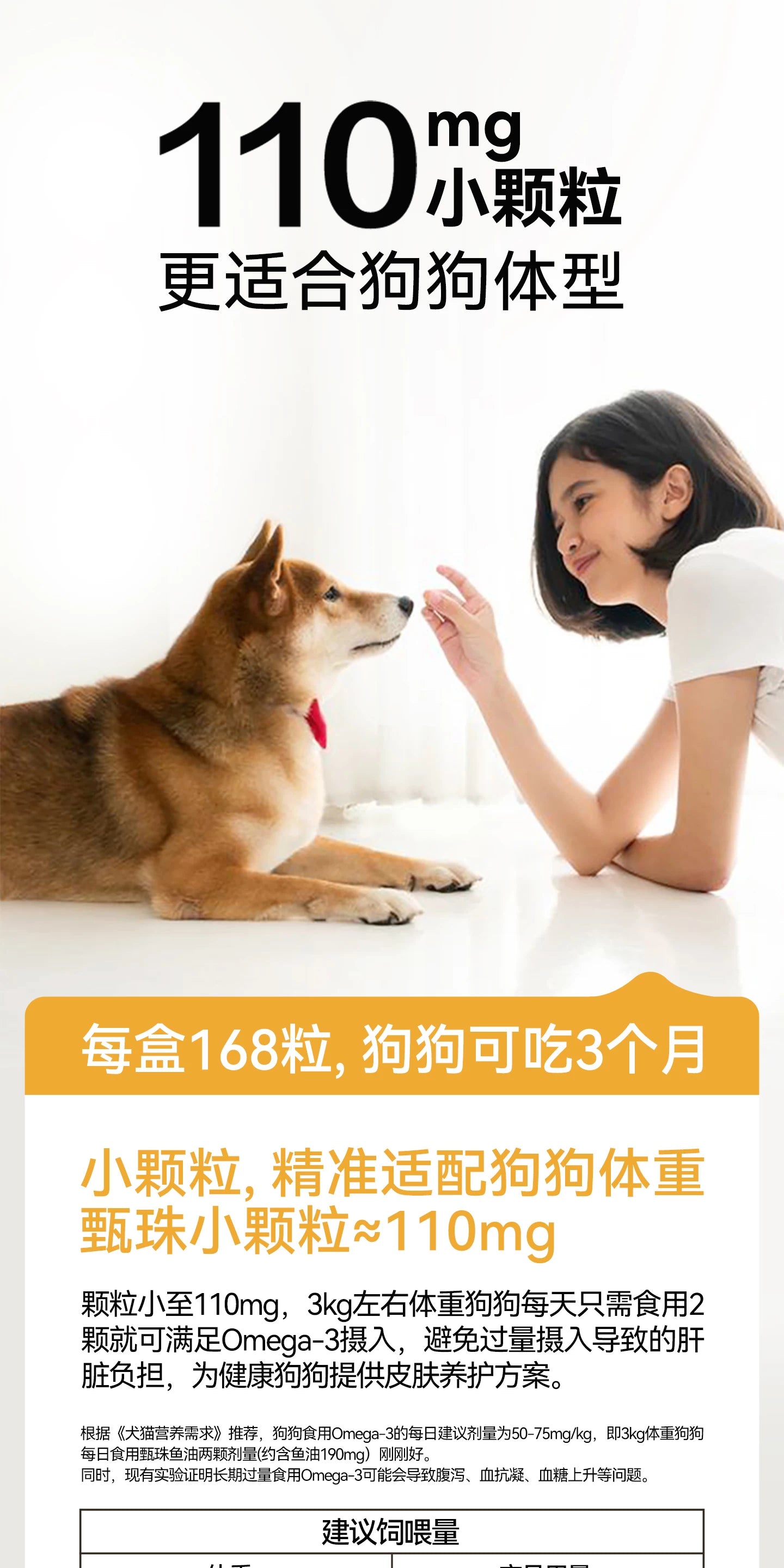麦富迪甄珠鱼油犬用浓缩爆珠凤尾鱼油非卵磷脂美毛狗狗宠物磷虾油