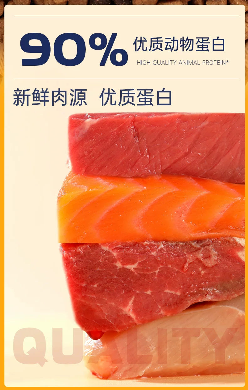 【囤货】朗仕牛肉粒鲜肉双拼狗粮1.5kg*10包   共30斤