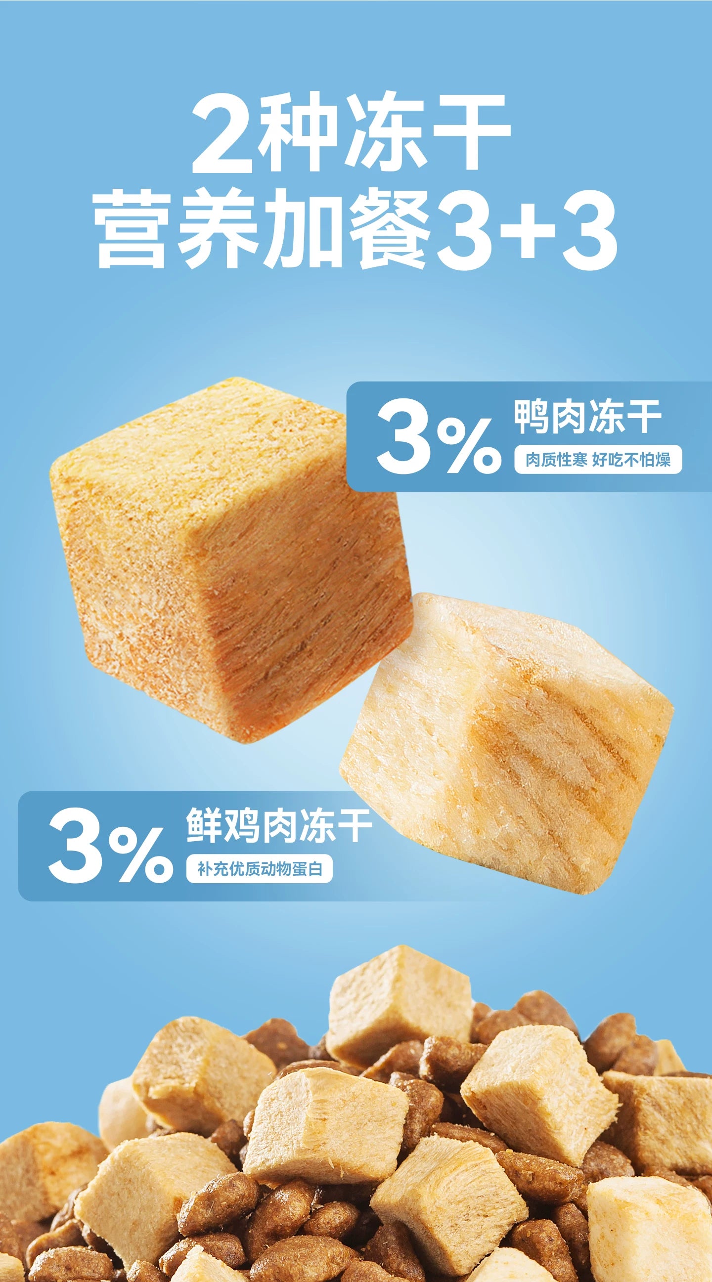 麦富迪狗粮鸭肉梨冻干双拼牛肉蓝莓全期成幼犬粮