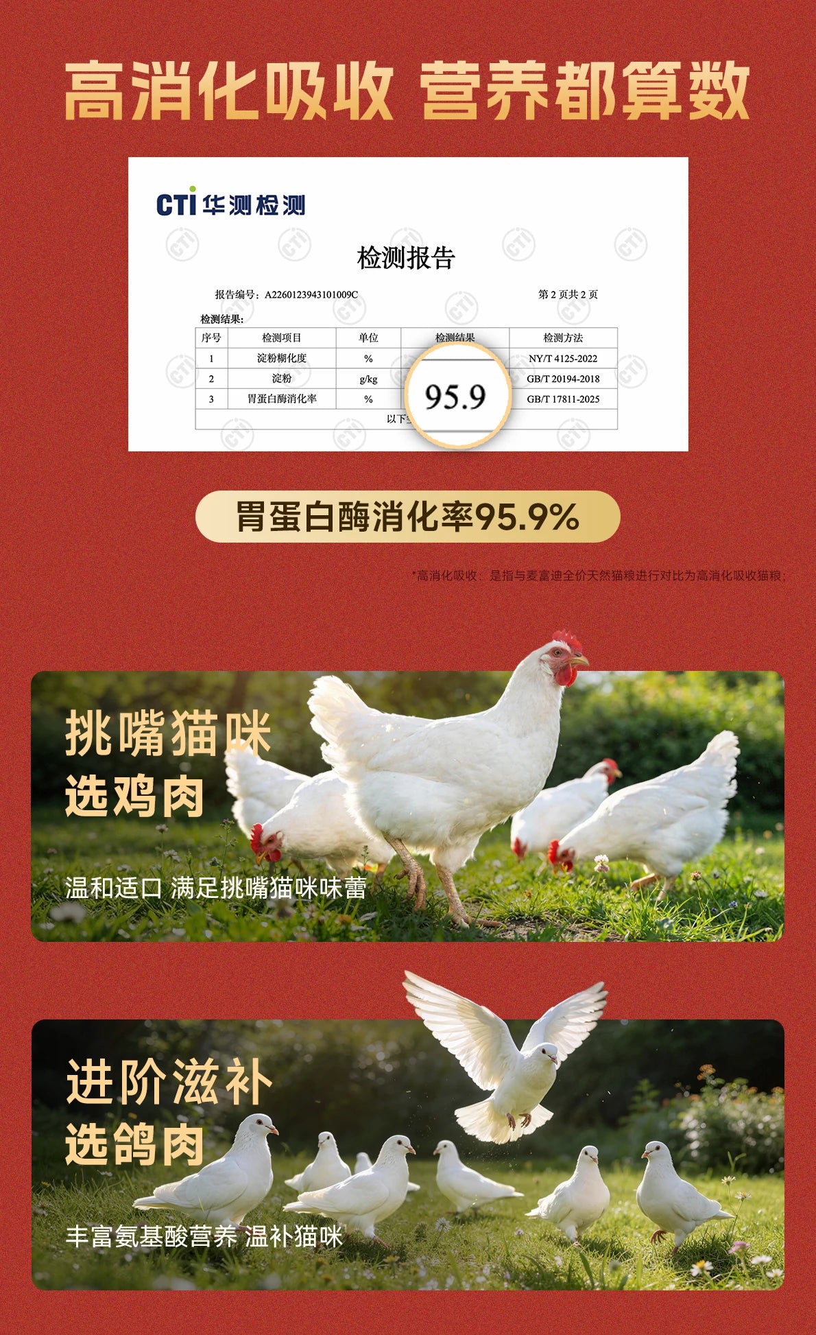 麦富迪全价原生鲜肉猫粮缓解黑下巴营养成幼猫通用猫粮100g*2&
